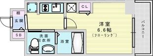 エステムコート新大阪9グランブライトの物件間取画像